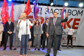 Dodik: Ideja SNSD-a saobraćajna i politička integracija sa Srbijom