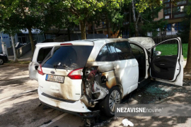 Jedno lice saslušano zbog izgorjelog auta, sumnja se na paljevinu