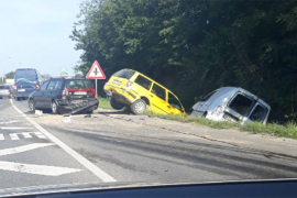 Lančani sudar na Tunjicama