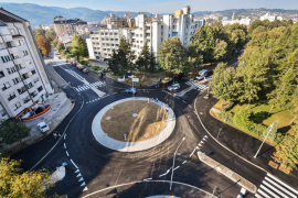 Završena kružna raskrsnica u Aleji Svetog Save