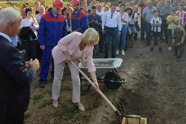 Položen kamen-temeljac za objekat "Elektrodistribucije" i ...