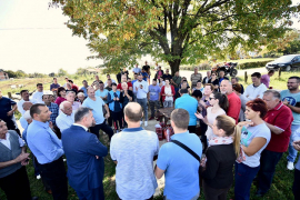 Počela izgradnja rezervoara za vodu u Česmi