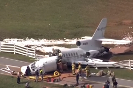 Avion se prepolovio pri slijetanju, dvoje poginulih