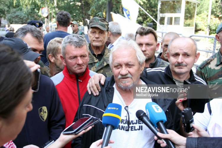 Demobilisani borci najavili proteste na predizbornim skupovima