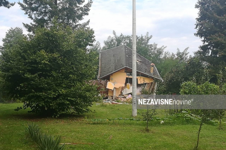 U eksploziji sravnjena vikendica inspektorke rada u Banjaluci