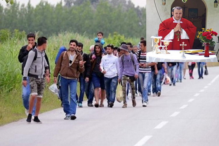 Hrvatski sveštenik: Ne dajte migrantima ni hrane ni vode