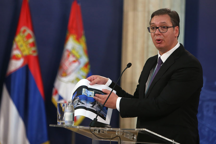 Vučić na Kosovu, prvo Zubin potok i Gazivode