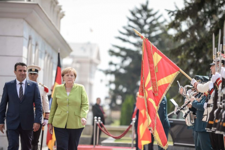 Merkel u Skoplju: EU i Njemačke teritorijalni integritet i stabilnost