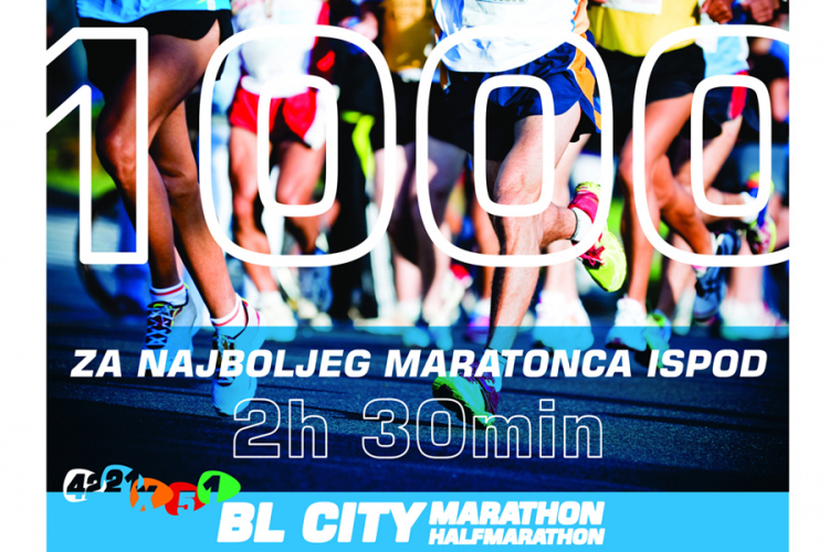 Pobjedniku 1.000 KM ako istrči maraton ispod 2.30 časova