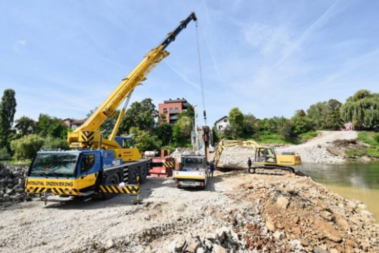 Izgradnja novog Zelenog mosta u punom jeku