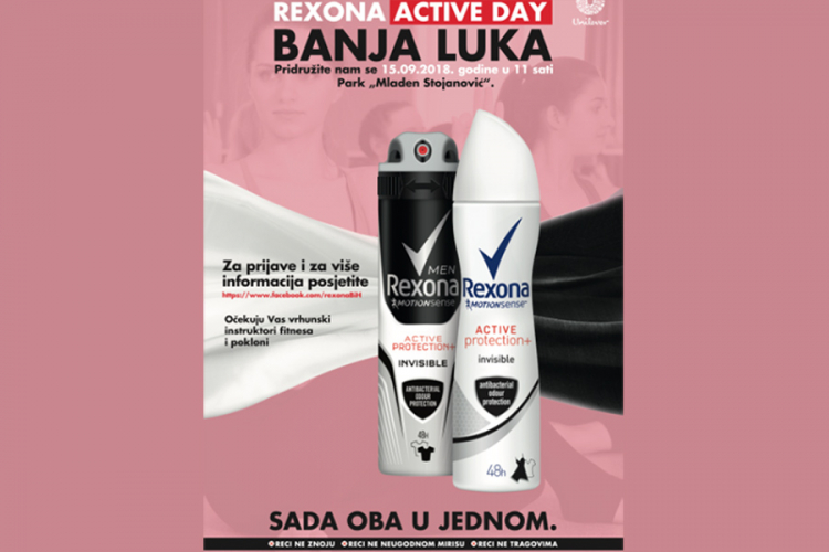 Rexona Active Day u najvećem gradskom parku Banjaluke