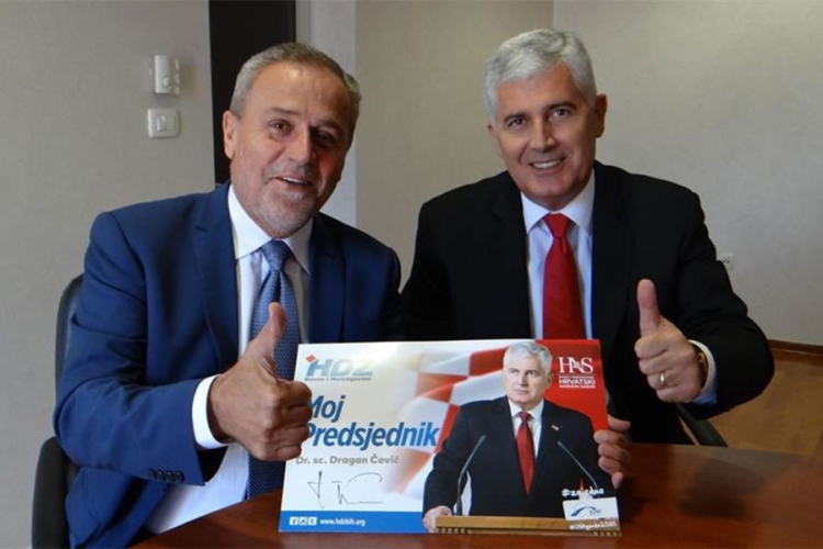 Bandić podržao kandidaturu Čovića