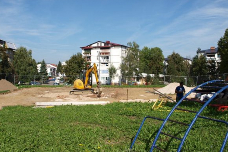 Gradi se novo dječije igralište na Starčevici