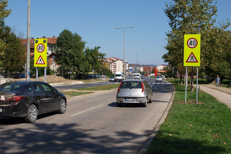 Postavljeni "treptači" na dijelu Istočnog tranzita