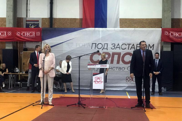 Dodik u Rogatici: Brinuti o Srpskoj i jačati njenu snagu