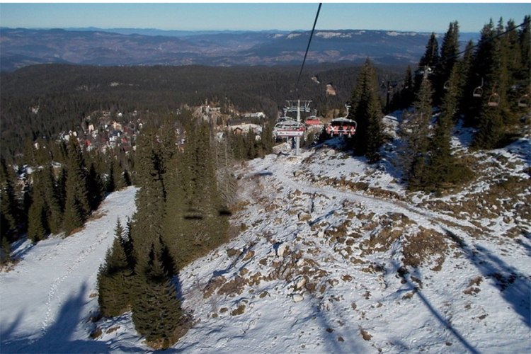 Snijeg u ponedjeljak na planinama u BiH