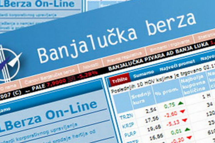 Promet na Banjalučkoj berzi 172.634 KM