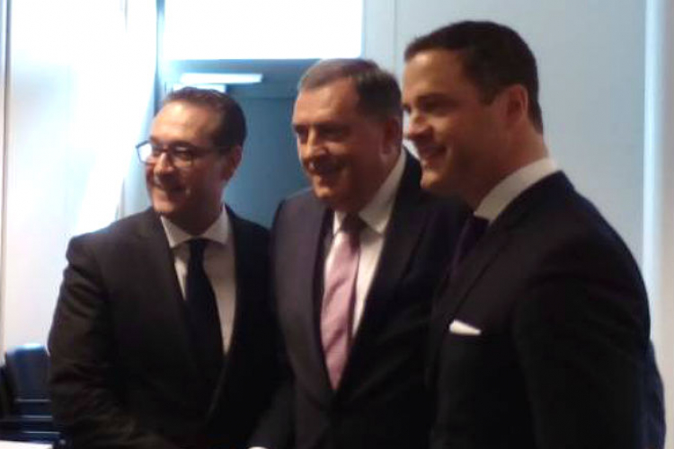 Dodik i Štrahe najavili sporazum o dva infrastrukturna projekta