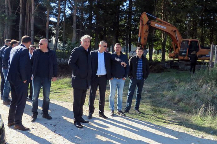 Početak izgradnje veznog puta na području Nevesinja