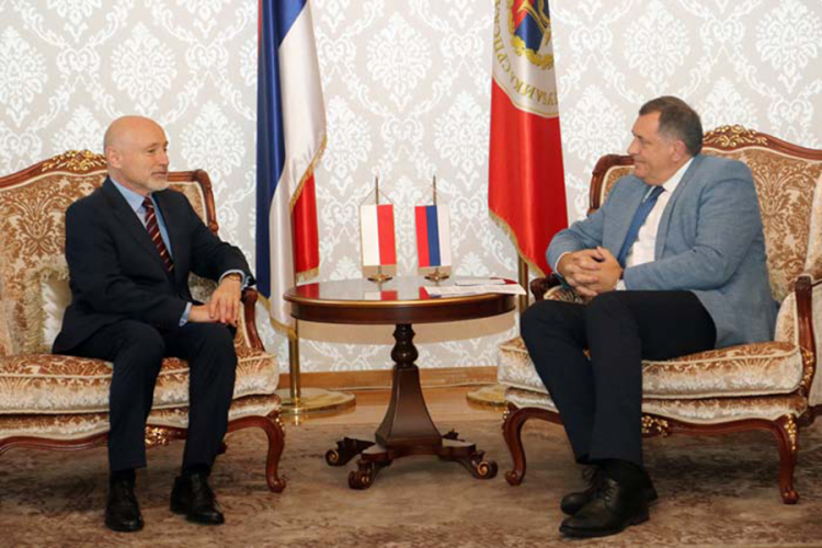 Dodik i Lindenberg: Srpska stabilna na političkom i ekonomskom planu