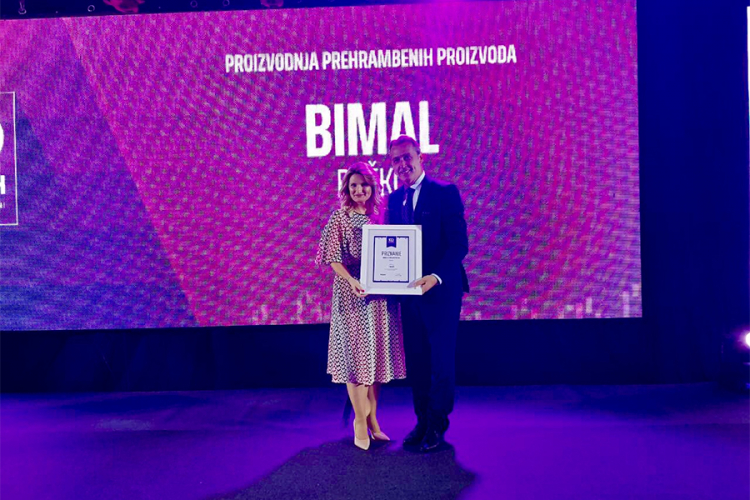 Bimal treću godinu zaredom lider u proizvodnji prehrambenih proizvoda