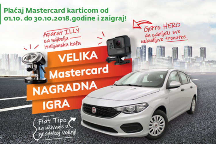 Mastercard i Sberbank a.d. Banjaluka vas nagrađuju