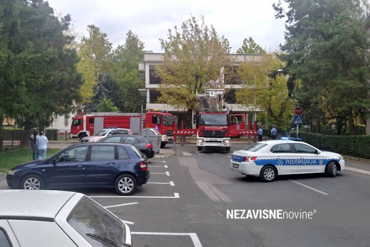 Požar u Banjaluci, gorio krov zgrade