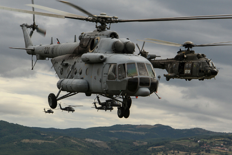 KFOR digao helikoptere: Tvrde da nije bilo hapšenja
