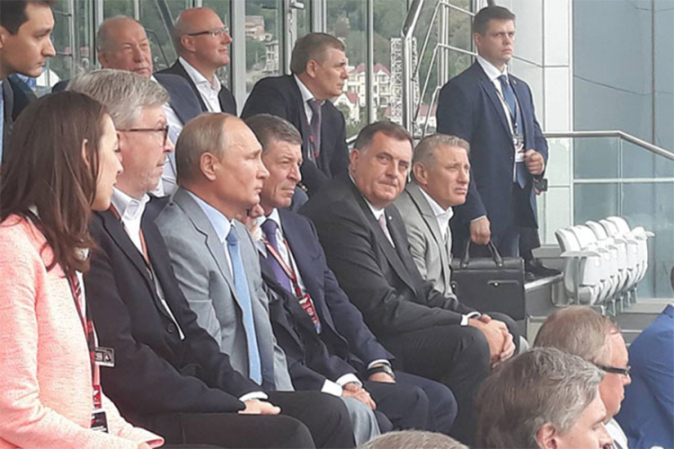 Dodik prisustvovao trci Formule jedan za Veliku nagradu Rusije