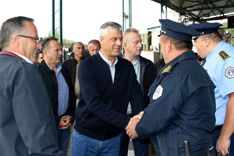 Tači: Nikada neću tražiti dozvolu za posjetu Gazivodama