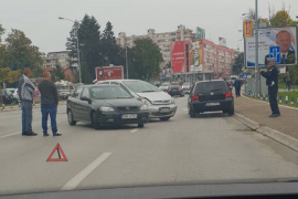 Udes tri automobila kod Gradske tržnice u Banjaluci