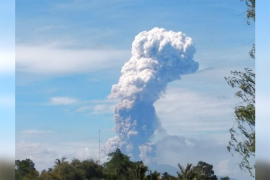 Erupcija vulkana poslije zemljotresa i cunamija u Indoneziji
