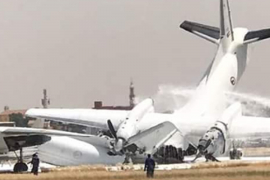 Kamere snimile sudar vojnih aviona u Sudanu
