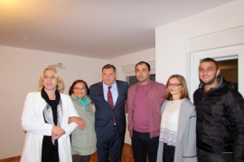 Dodik uručio ključeve stana porodici nestalog borca