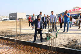 Položen kamen temeljac za upravnu zgradu preduzeća "Vebo"