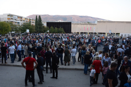 Protestno okupljanje u Mostaru zbog izbora Komšića