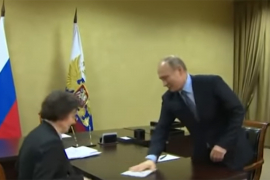 Kako reaguje Putin kada zauzmu njegovo mjesto?