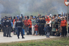 Na Maljevcu i dalje oko 200 migranata, žele u Hrvatsku