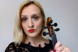 Violinistkinja Natalija Todorović u Ugljeviku