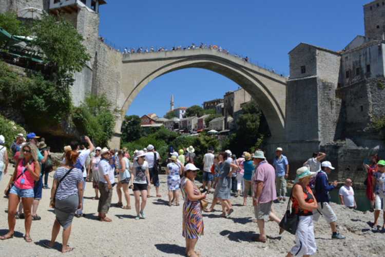 BiH za osam mjeseci posjetilo skoro milion turista