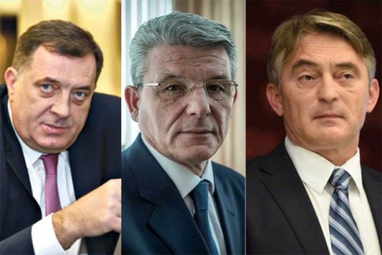 Dodik, Džaferović i Komšić ubjedljivo vode