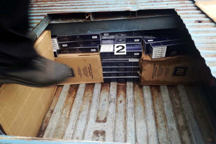 Oduzete cigarete u vrijednosti od 41.000 KM
