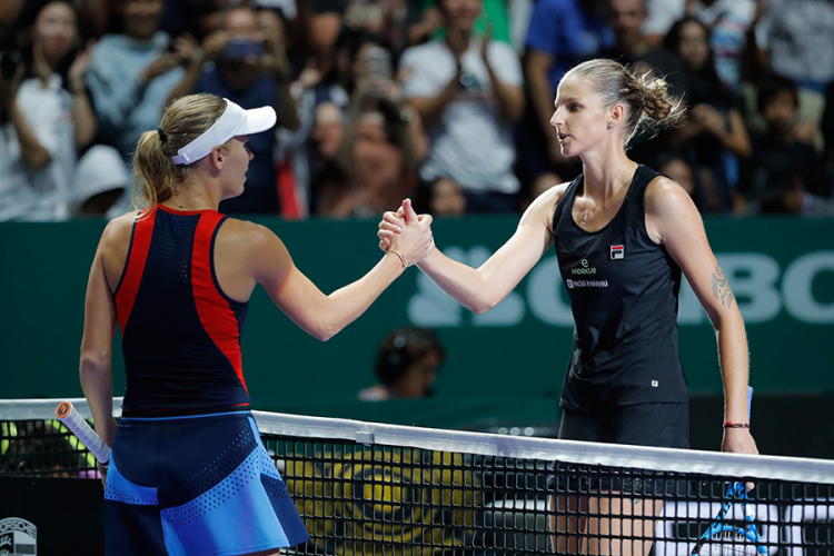 Pliškova savladala Vozniacki u prvom kolu WTA Finalsa