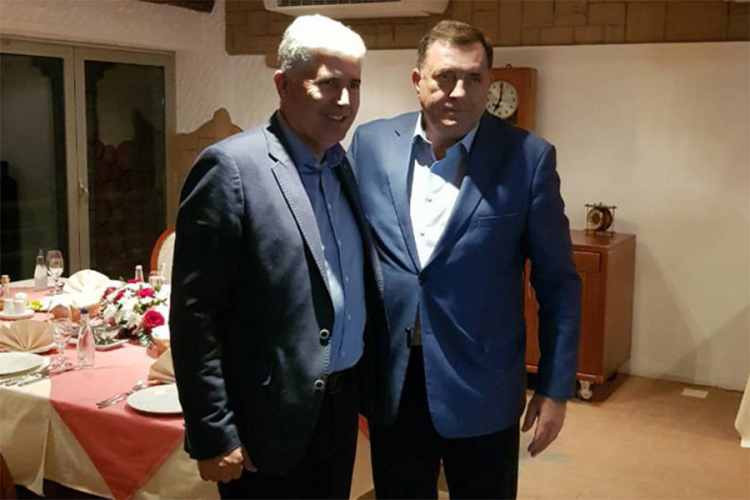 Čović: Na sastanku sa Dodikom dogovoreno formiranje programske koalicije