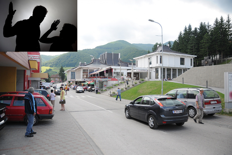 Tukao tri žene nasred ulice, slučajno ih spasili socijalni radnik i policajac
