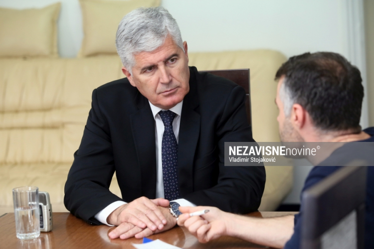 Čović za "Nezavisne": SDA otvoreno radila za Komšića