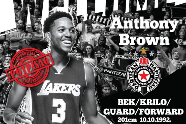 Partizan doveo Amerikanca Brauna