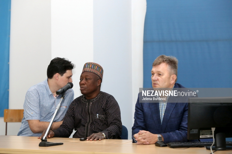 Komesar iz Nigerije održao predavanje u Banjaluci: Studentima u RS treba globalna perspektiva