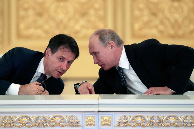 Putin i Konte: Moguće stvaranje platforme za finansiranje