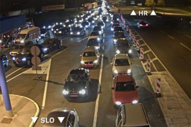 Višečasovna čekanja na granici sa BiH, gužva prema Sloveniji